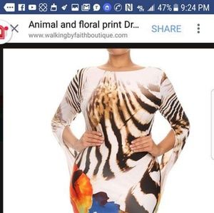Animal Print Dress
